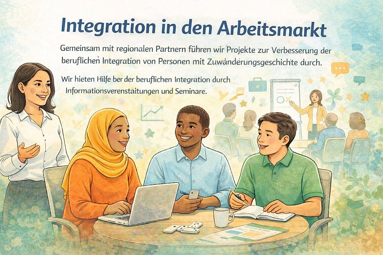 Integration von Migrant:innen in den Arbeitsmarkt